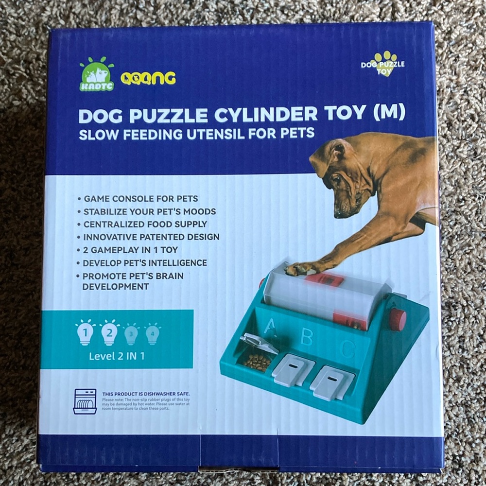 KADTC Dog Puzzle Cylinder toy (Medium)